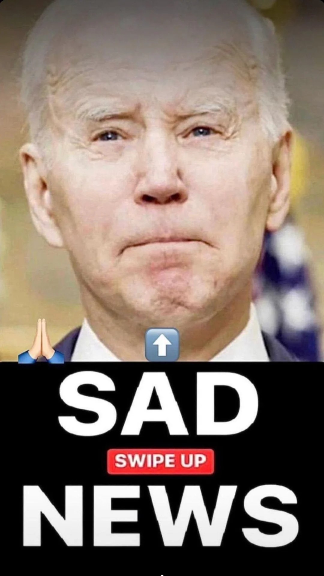 Joe Biden – Sad news