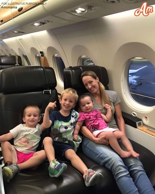 Wealthy Businessman Criticizes Struggling Mother of Three on Premium Flight Until Captain’s Announcement Silences Him