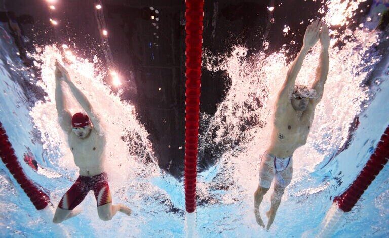 Dutch swimmer goes viral for very revealing trunks at Olympics