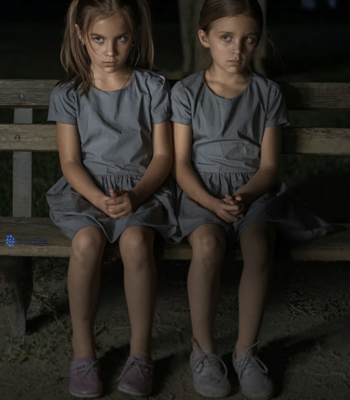 Woman Discovers Shocking Truth after Following Twin Girls Who Sit Alone in Park Every Evening