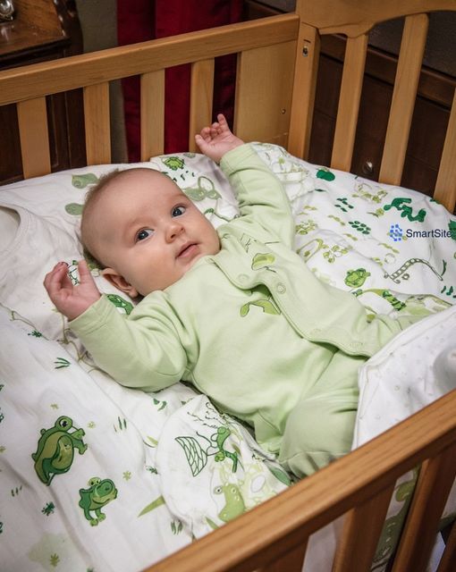 Newborn Baby Cries All Day No Matter What Parents Do, after a While They Check His Crib