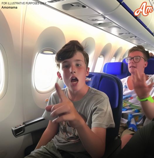 Pampered Boy Ridicules Flight Attendant Unaware That His Wealthy Father Is Observing