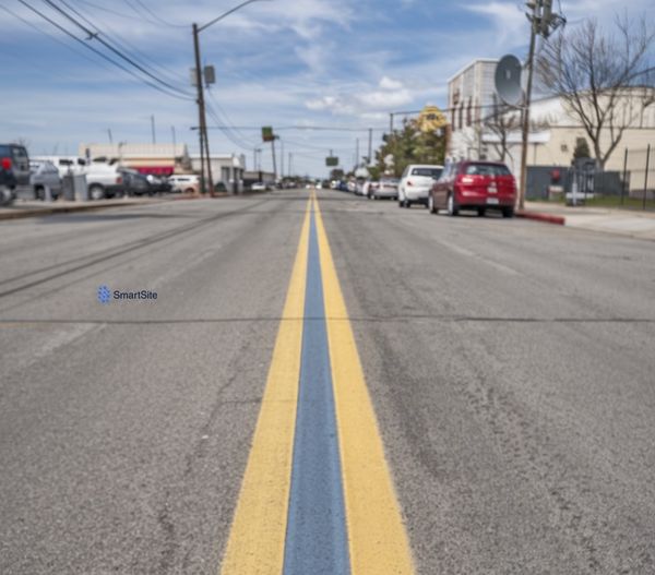 If You’ve Noticed A Blue Line Painted On The Street, Here’s What It Means