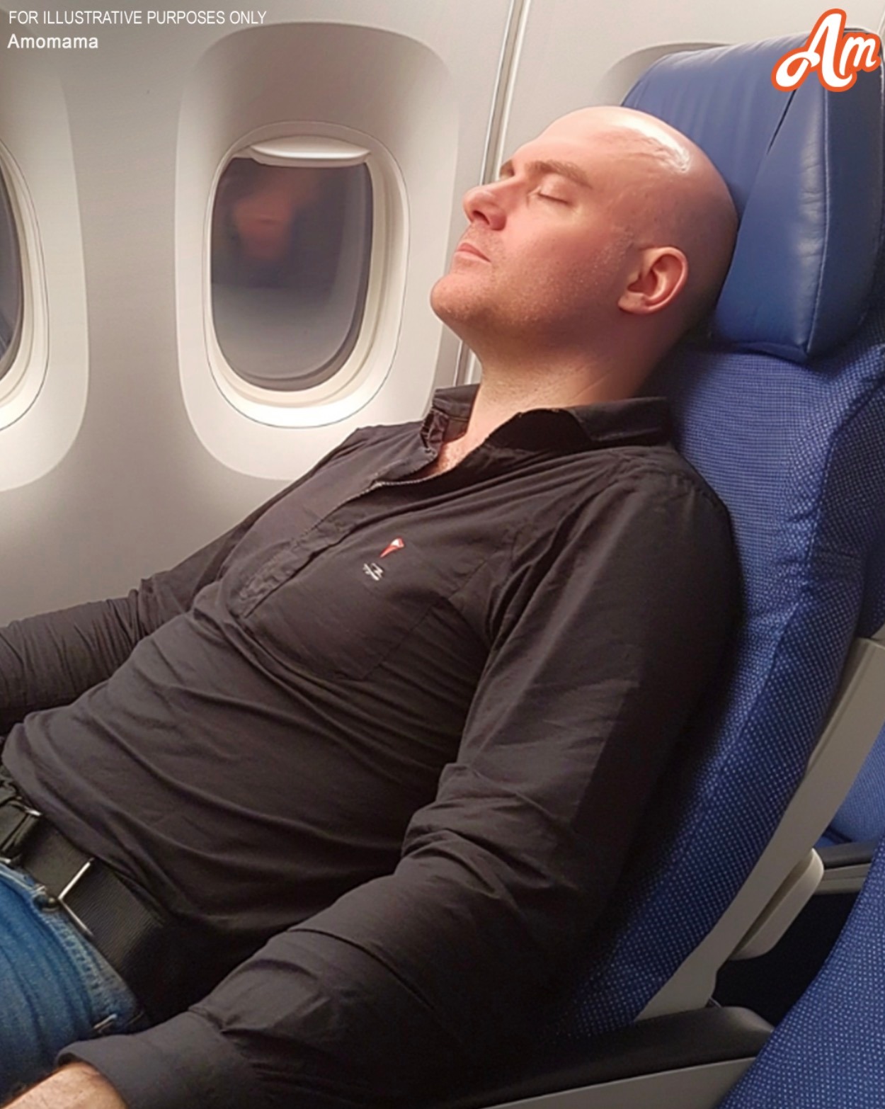 A presumptuous passenger leaned his seat back into my face – I retaliated in a way that made him swiftly pull back