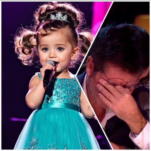 Simon Cowell, typically reserved in his emotional expressions, was overwhelmed by the performance!