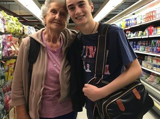 Poor Boy Pays for Old Ladys Groceries, His Granny Gets $230k to Pay for Treatment Days Later