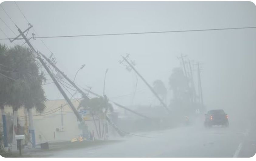 SHOCKING VIEWS/ Hurricane “Milton” hits Florida, reported d*ad, 2 million buildings without electricity.