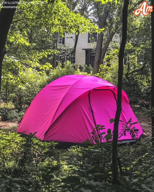 After returning home from my daughter’s funeral, I discovered a tent in my backyard — what I found inside left me in shock