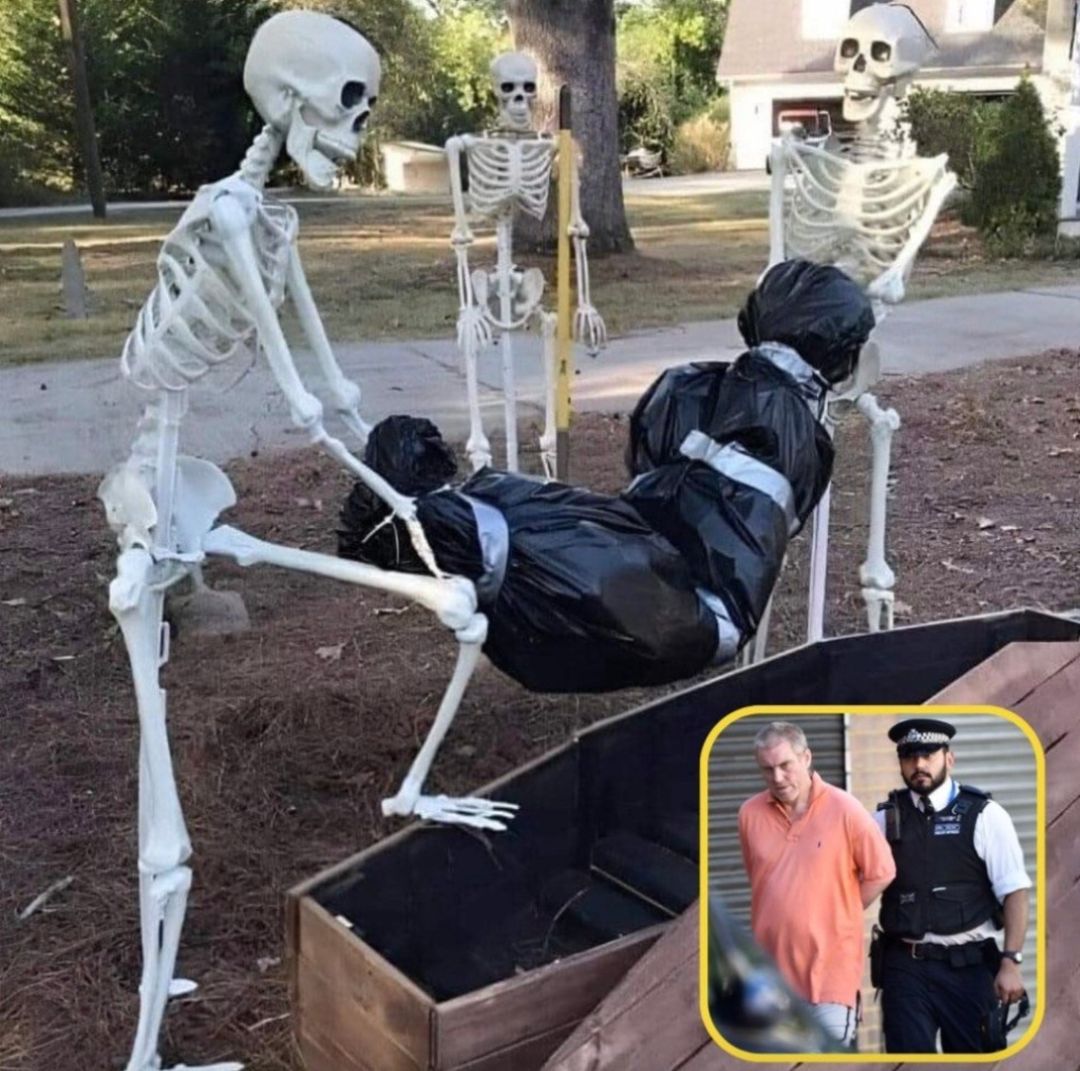 Neighbor’s Brilliant Reaction to Halloween Decoration Complaints Becomes an Internet Sensation