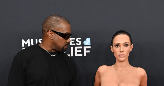 Kanye West and Bianca Censori. Credit / Getty Images